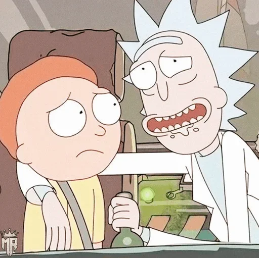 🤪 Стикер «Rick and Morty» для Telegram