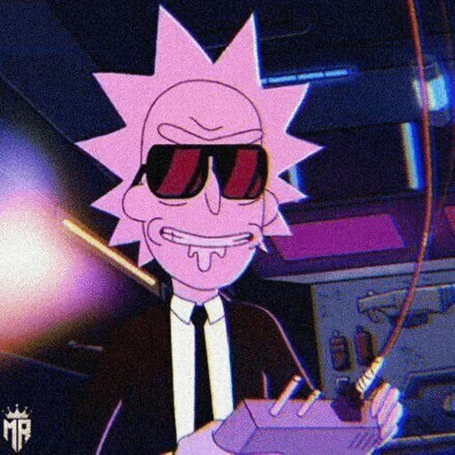 🤓 Стикер «Rick and Morty» для Telegram