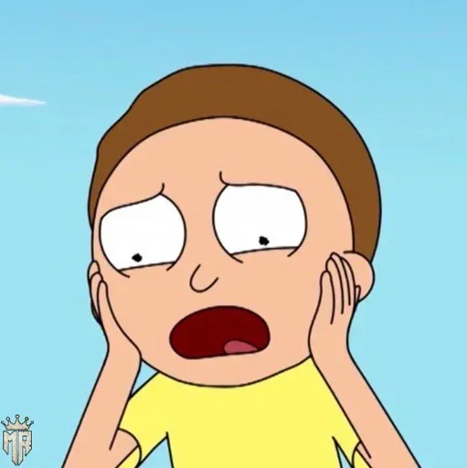 😱 Стикер «Rick and Morty» для Telegram