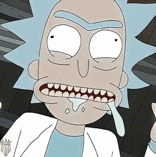 😬 Стикер «Rick and Morty» для Telegram