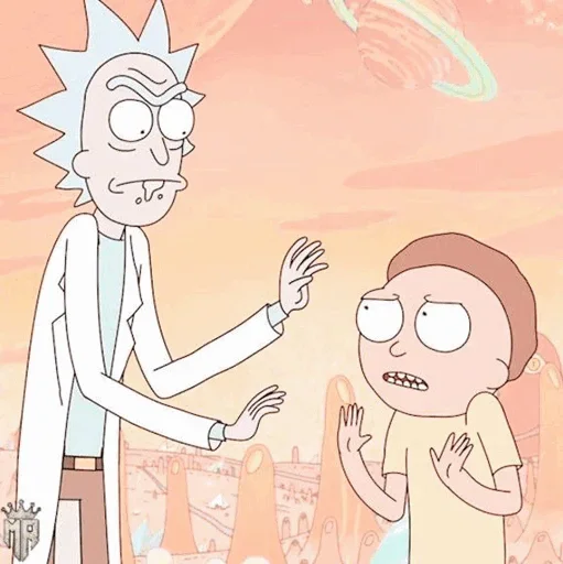 😰 Стикер «Rick and Morty» для Telegram