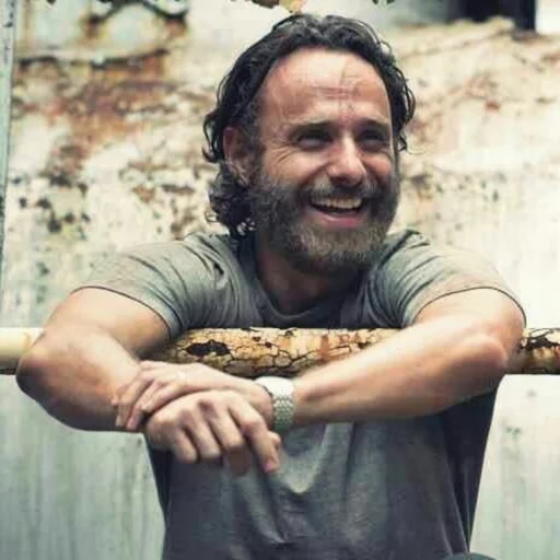 😂 Стикер «Rick Grimes» для Telegram