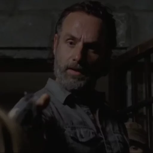 😑 Стикер «Rick Grimes» для Telegram