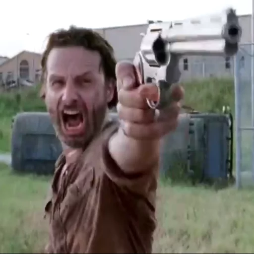 🤬 Стикер «Rick Grimes» для Telegram