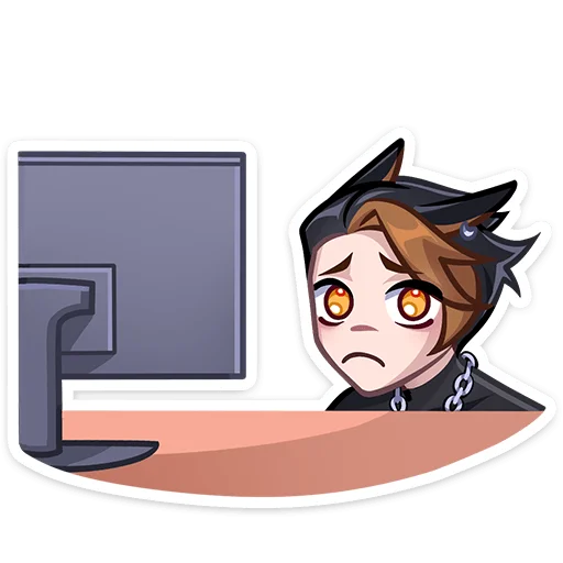 🥺 Стикер «Рик» для Telegram