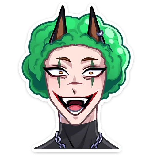 😈 Стикер «Рик» для Telegram