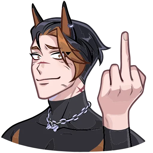 🖕 Эмодзи «Рик» для Telegram