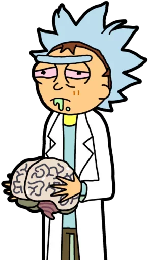 😳 Стикер «Rick and Morty» для Telegram