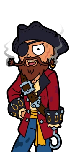 🤥 Стикер «Rick and Morty» для Telegram