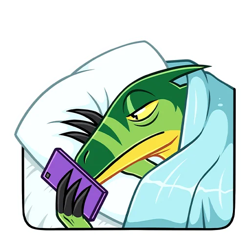 😔 Стикер «Рик и Рок» для Telegram