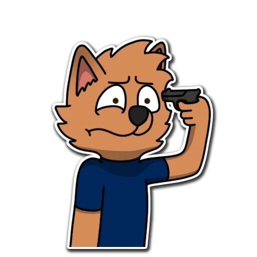 🔫 Стикер «Rick Comics» для Telegram