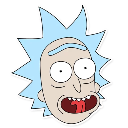 😁 Стикер «Rick_Morty_and_Fans» для Telegram