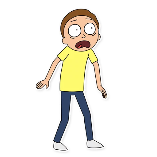 😦 Стикер «Rick_Morty_and_Fans» для Telegram