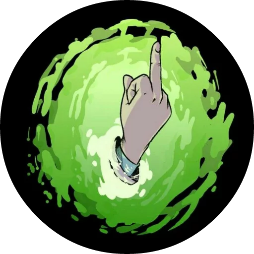🖕 Стикер «Rick_Morty_and_Fans» для Telegram