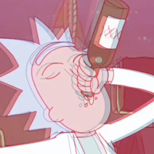🍻 Стикер «Rick_Morty_and_Fans» для Telegram