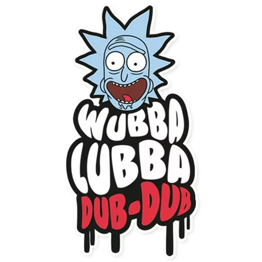😎 Стикер «Rick_Morty_and_Fans» для Telegram