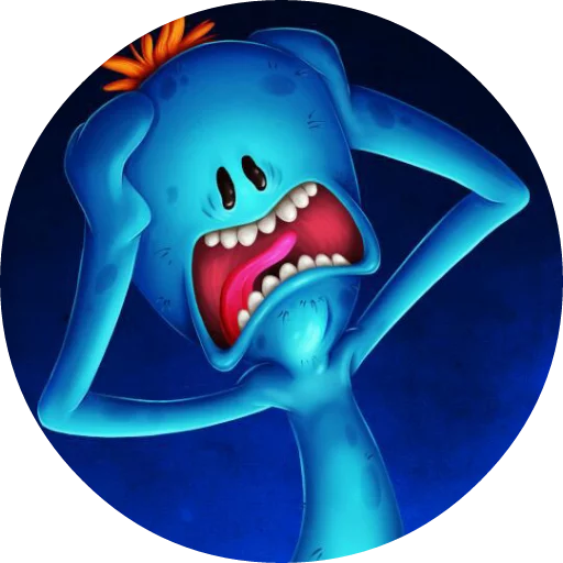 😱 Стикер «Rick_Morty_and_Fans» для Telegram
