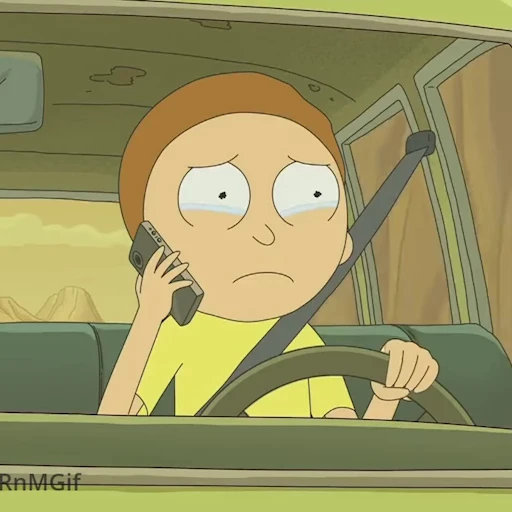 😐 Стикер «Rick and Morty» для Telegram