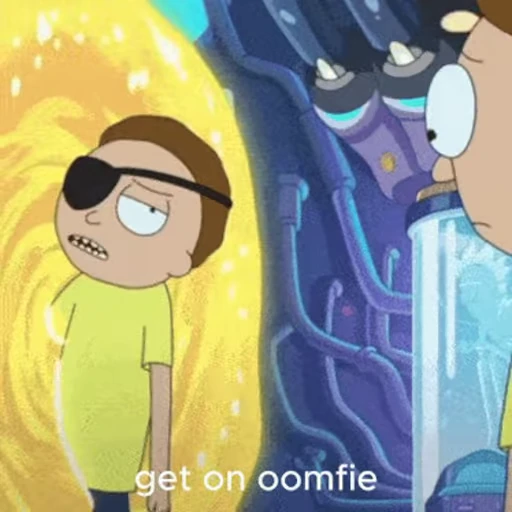 🤩 Стикер «Rick and Morty» для Telegram