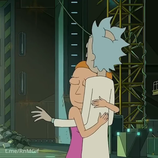 😐 Стикер «Rick and Morty» для Telegram