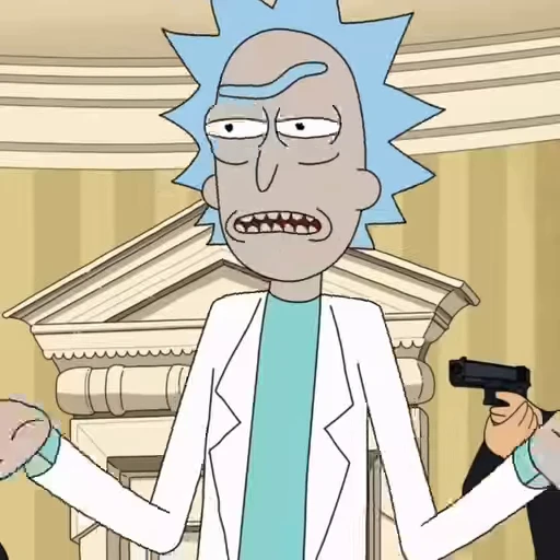 😐 Стикер «Rick and Morty» для Telegram