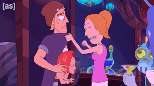 🤩 Стикер «Rick and Morty» для Telegram