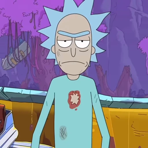 😐 Стикер «Rick and Morty» для Telegram