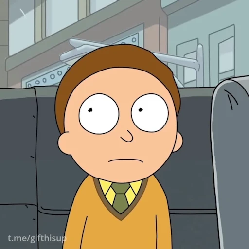 😐 Стикер «Rick and Morty» для Telegram