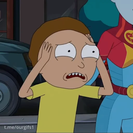 😐 Стикер «Rick and Morty» для Telegram