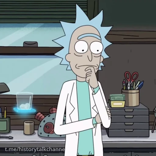 😐 Стикер «Rick and Morty» для Telegram