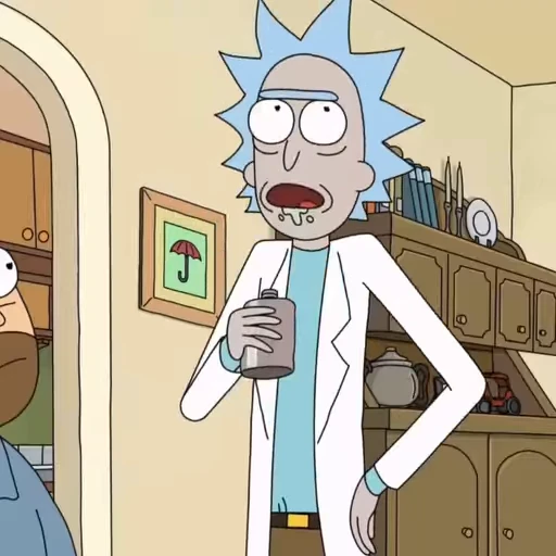😐 Стикер «Rick and Morty» для Telegram