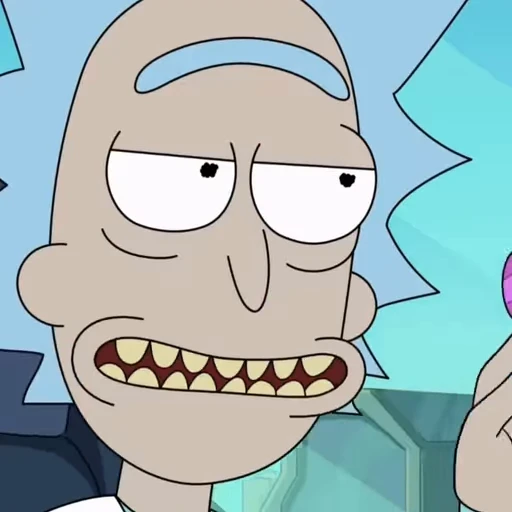 😐 Стикер «Rick and Morty» для Telegram