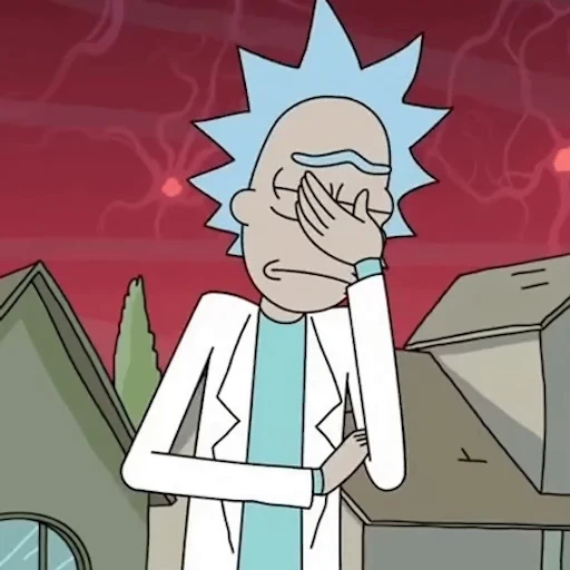 😐 Стикер «Rick and Morty» для Telegram