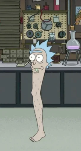 🤩 Стикер «Rick and Morty» для Telegram