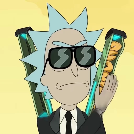 😐 Стикер «Rick and Morty» для Telegram