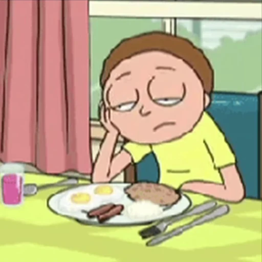 😐 Стикер «Rick and Morty» для Telegram