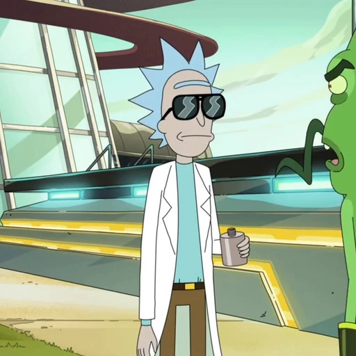 😐 Стикер «Rick and Morty» для Telegram