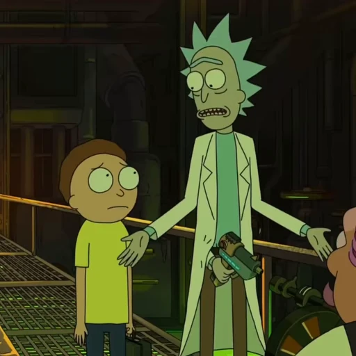 😐 Стикер «Rick and Morty» для Telegram