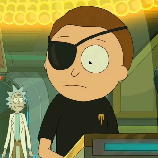 😐 Стикер «Rick and Morty» для Telegram