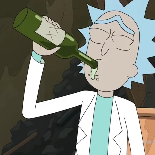😐 Стикер «Rick and Morty» для Telegram