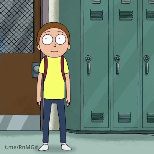 😐 Стикер «Rick and Morty» для Telegram