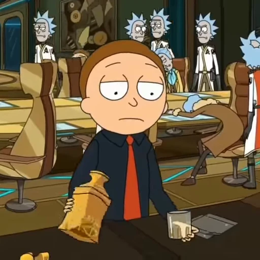 😐 Стикер «Rick and Morty» для Telegram