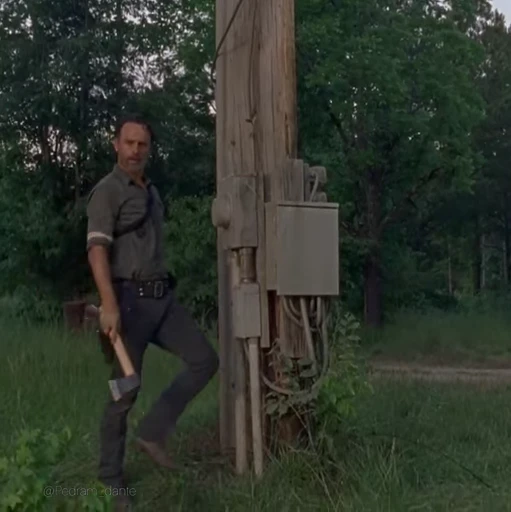 🪚 Стикер «Rick Grimes» для Telegram