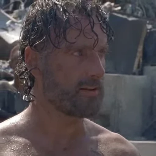 🪚 Стикер «Rick Grimes» для Telegram