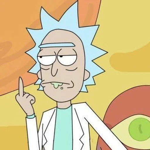 🖕 Стикер «Rick Sanches» для Telegram