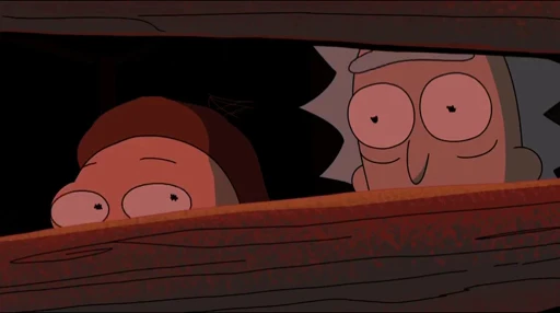 👀 Стикер «Rick & Morty» для Telegram