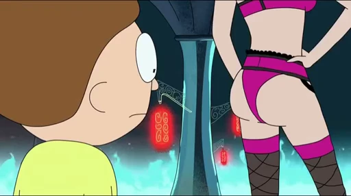 😳 Стикер «Rick & Morty» для Telegram