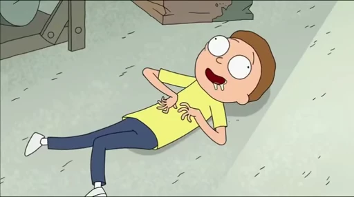 🫠 Стикер «Rick & Morty» для Telegram