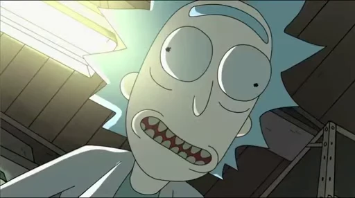 😳 Стикер «Rick & Morty» для Telegram