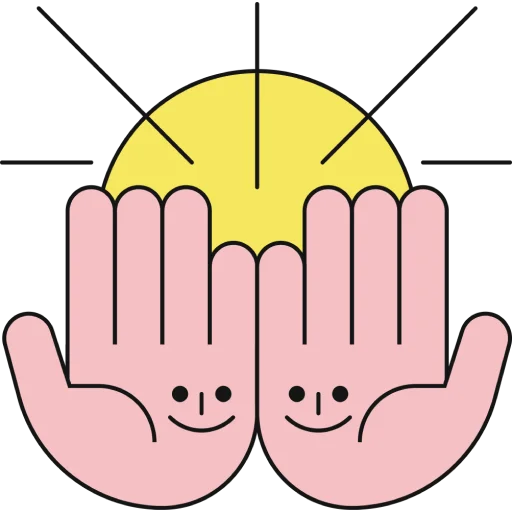 🤲 Стикер «TaDa!» для Telegram